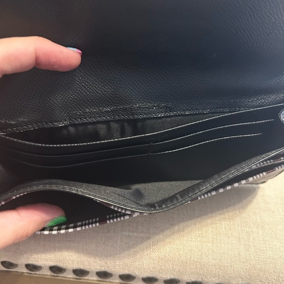 Coach Women's Wallets Collection - Lot of 4: Black, Blue, Plaid and Yellow - Picture 9 of 16